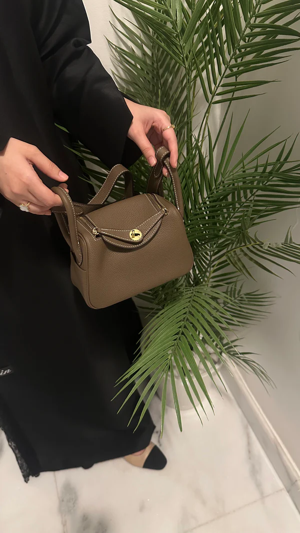 Hermes Lindy Bag - Khaki