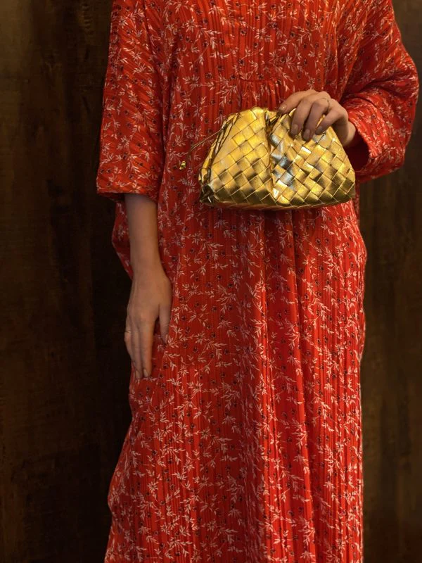 Bottega Intrecciato Bag - Gold