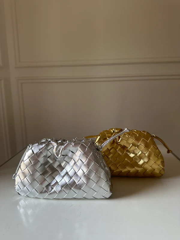 Bottega Intrecciato Bag - Gold