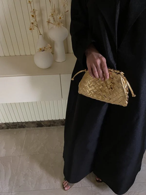 Bottega Intrecciato Bag - Gold