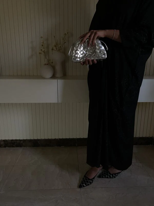 Bottega Intrecciato Bag - Silver