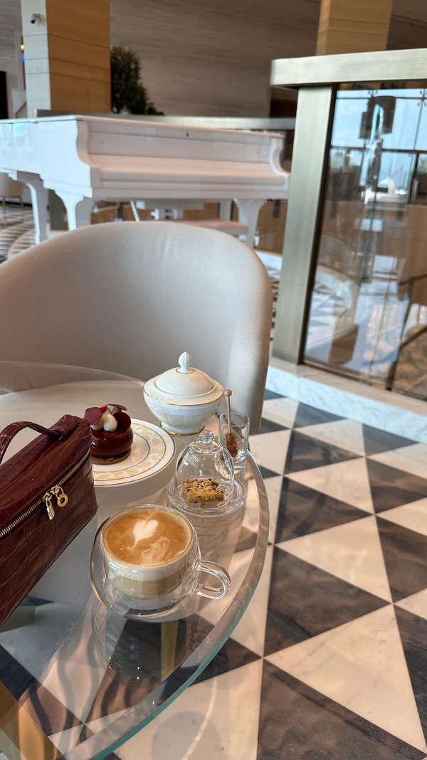 Bottega Croc Bag - Maroon