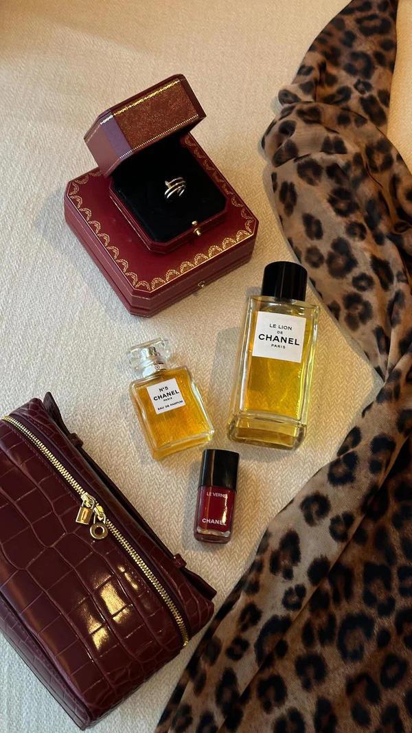 Bottega Croc Bag - Maroon