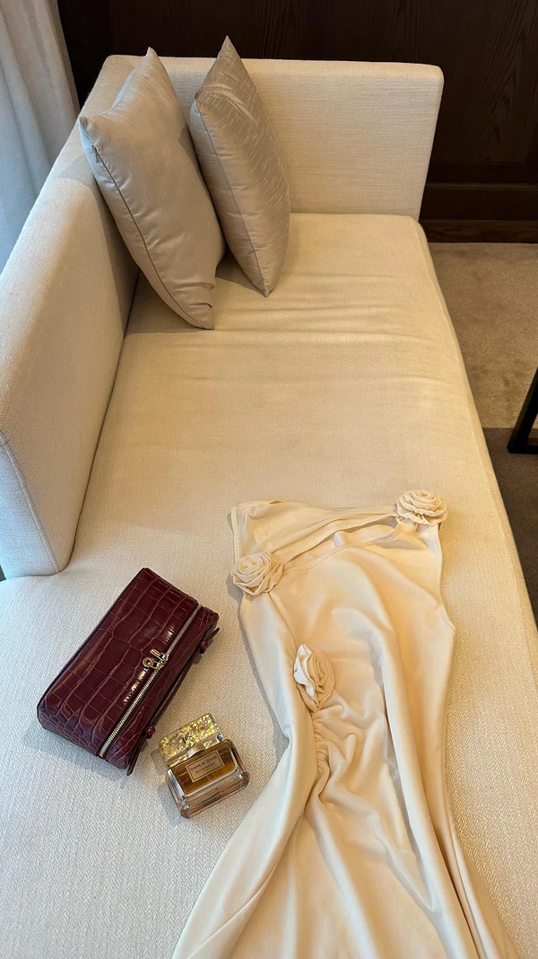 Bottega Croc Bag - Maroon