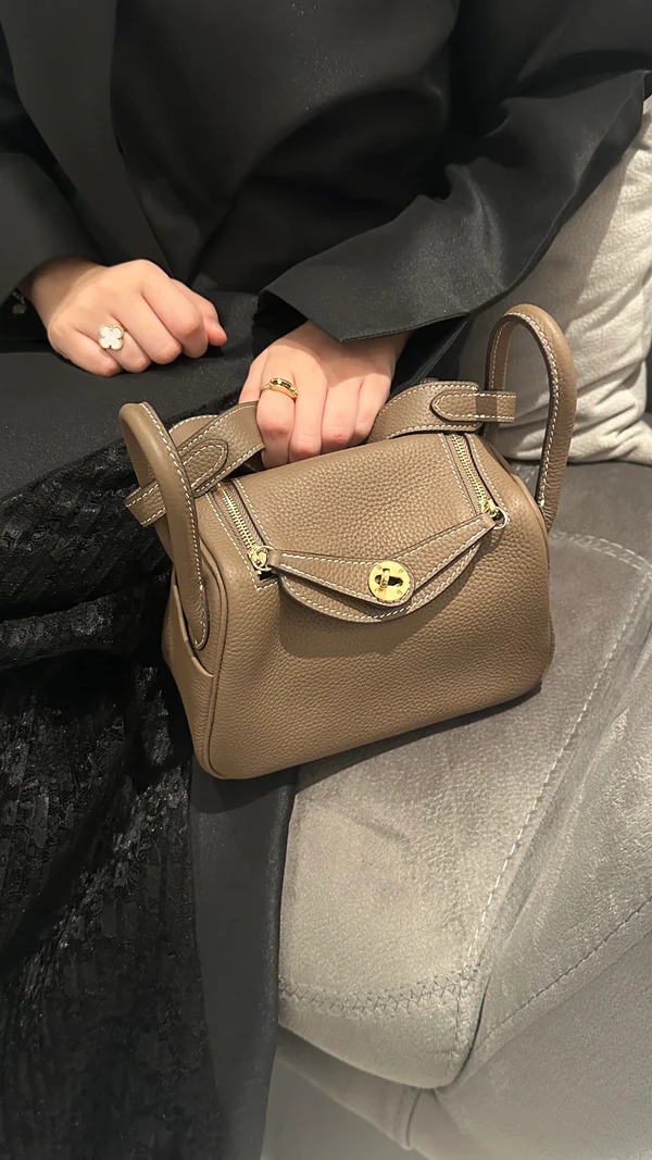 Hermes Lindy Bag - Etoupe