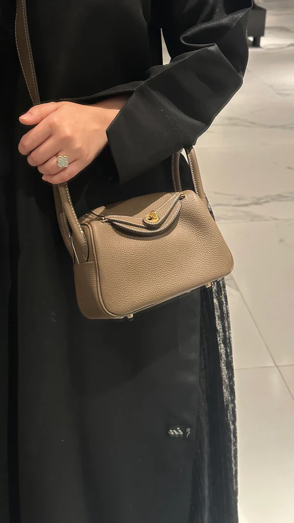 Hermes Lindy Bag - Etoupe