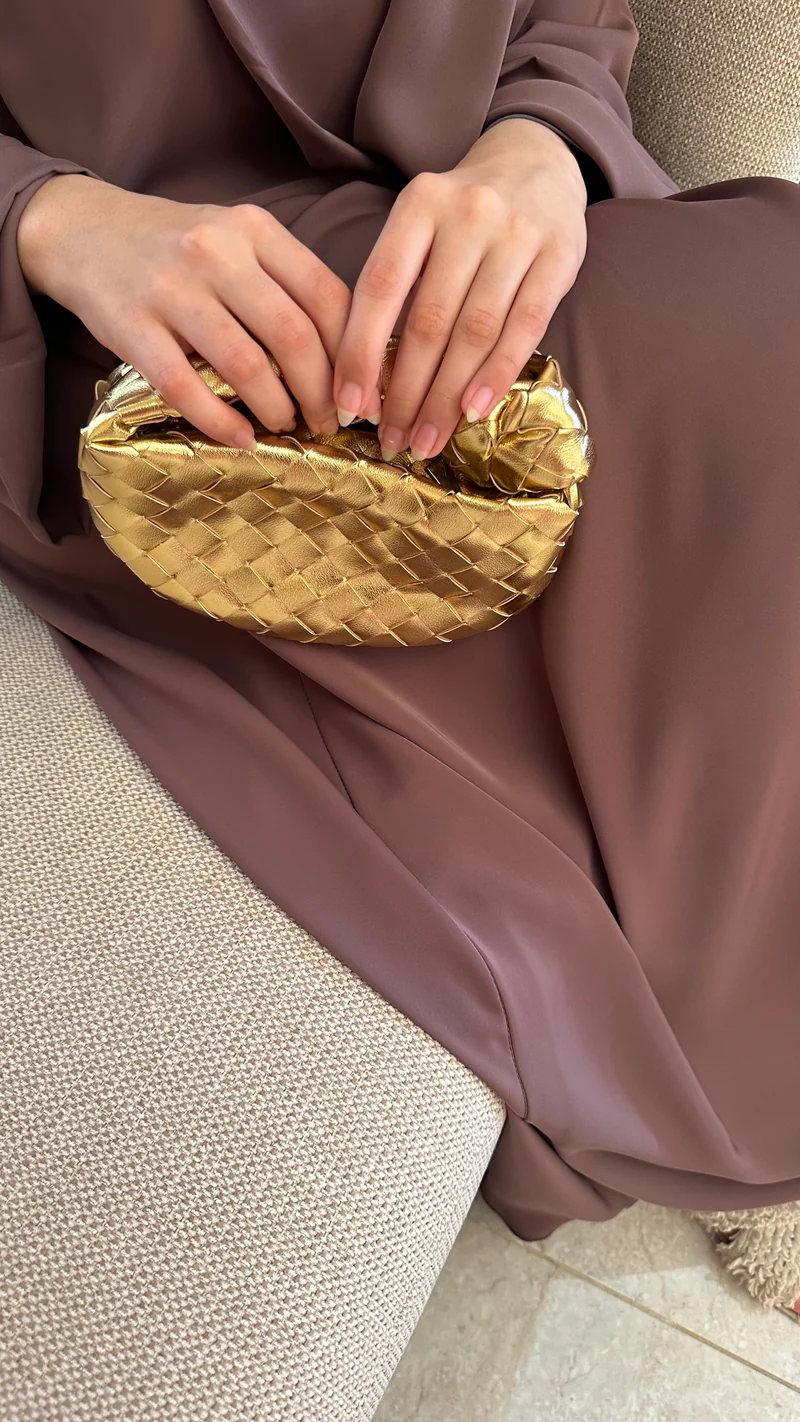 Micro Handle Bag Gold
