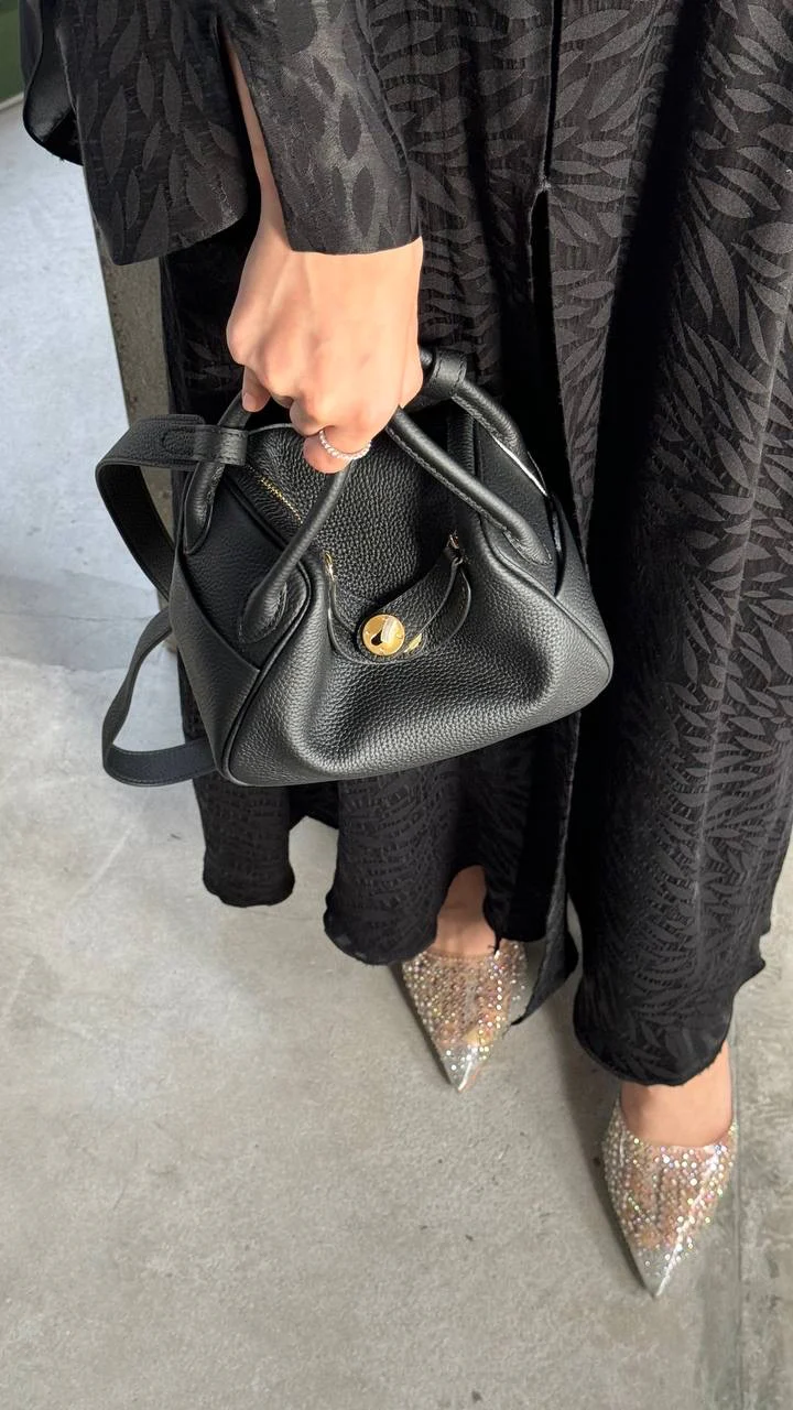 Hermes Lindy Bag - Black