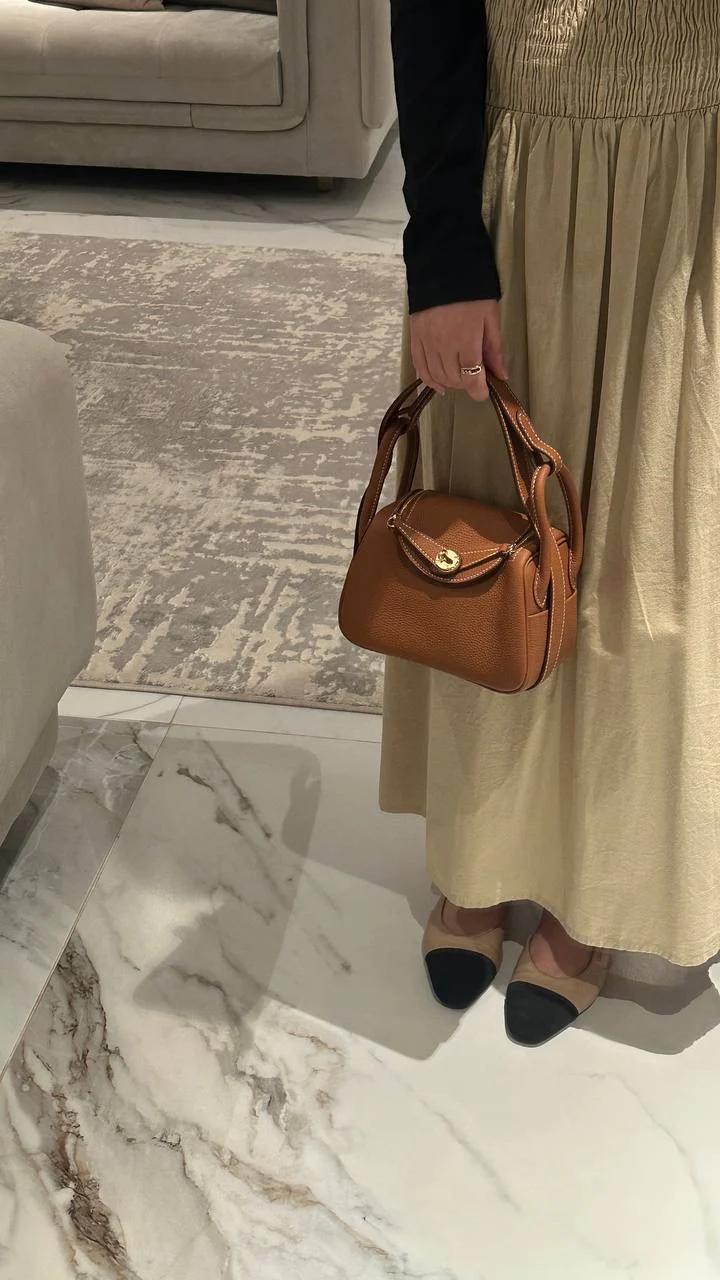 Hermes Lindy Bag - Brown