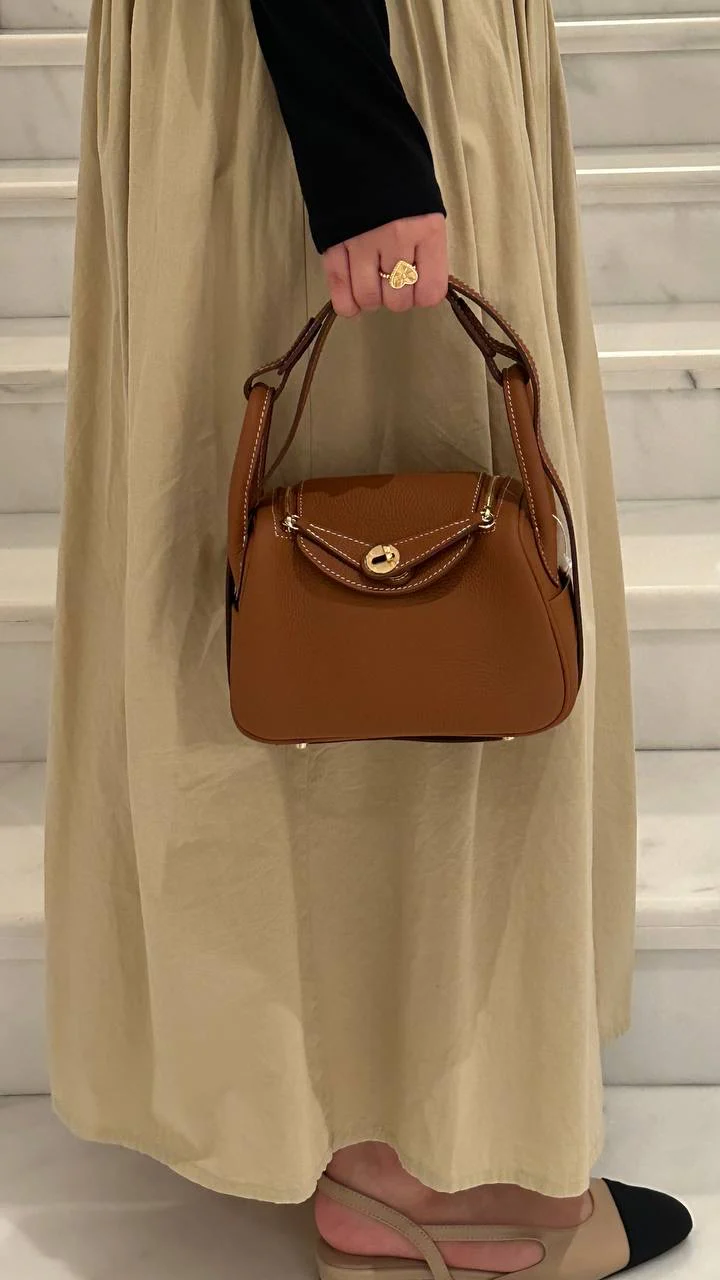 Hermes Lindy Bag - Brown