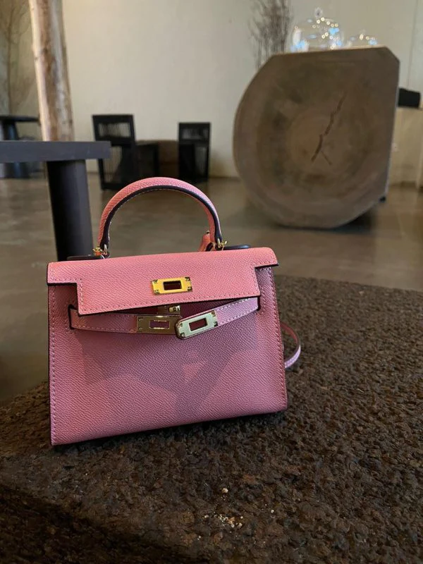 Hermes Mini Bag - Blush Pink