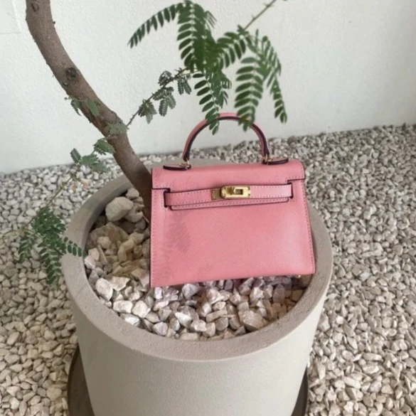 Hermes Mini Bag - Blush Pink