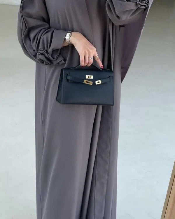 Hermes Kelly Cut Clutch - Black