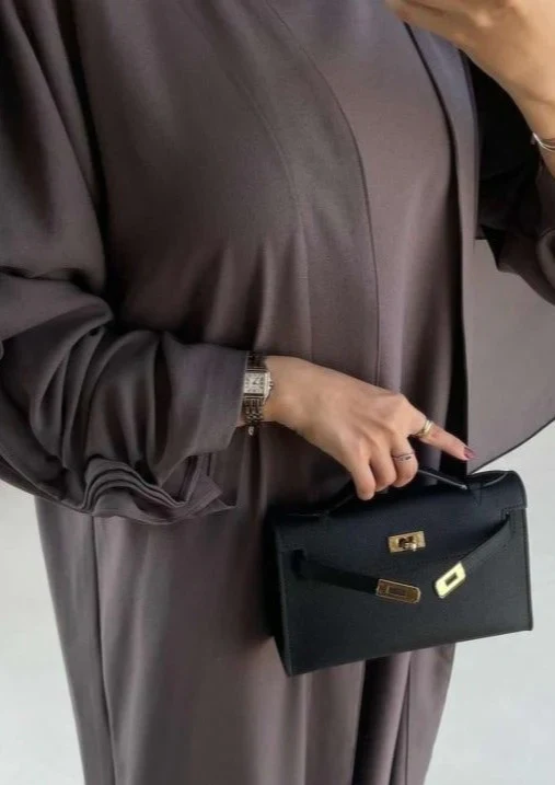 Hermes Kelly Cut Clutch - Black