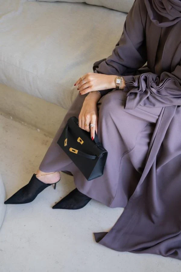 Hermes Kelly Cut Clutch - Black