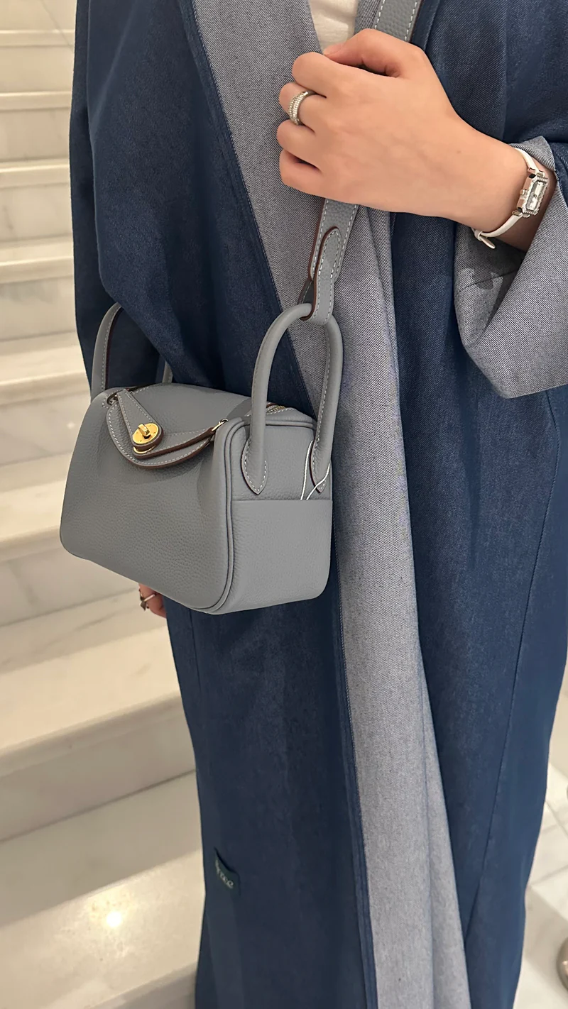 Hermes Lindy Bag - Light Blue