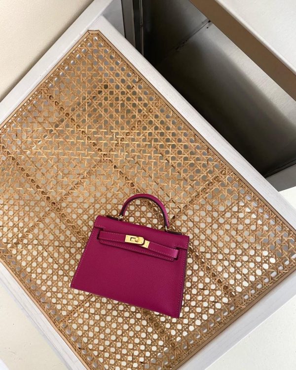 Hermes Mini Bag - Fuchsia