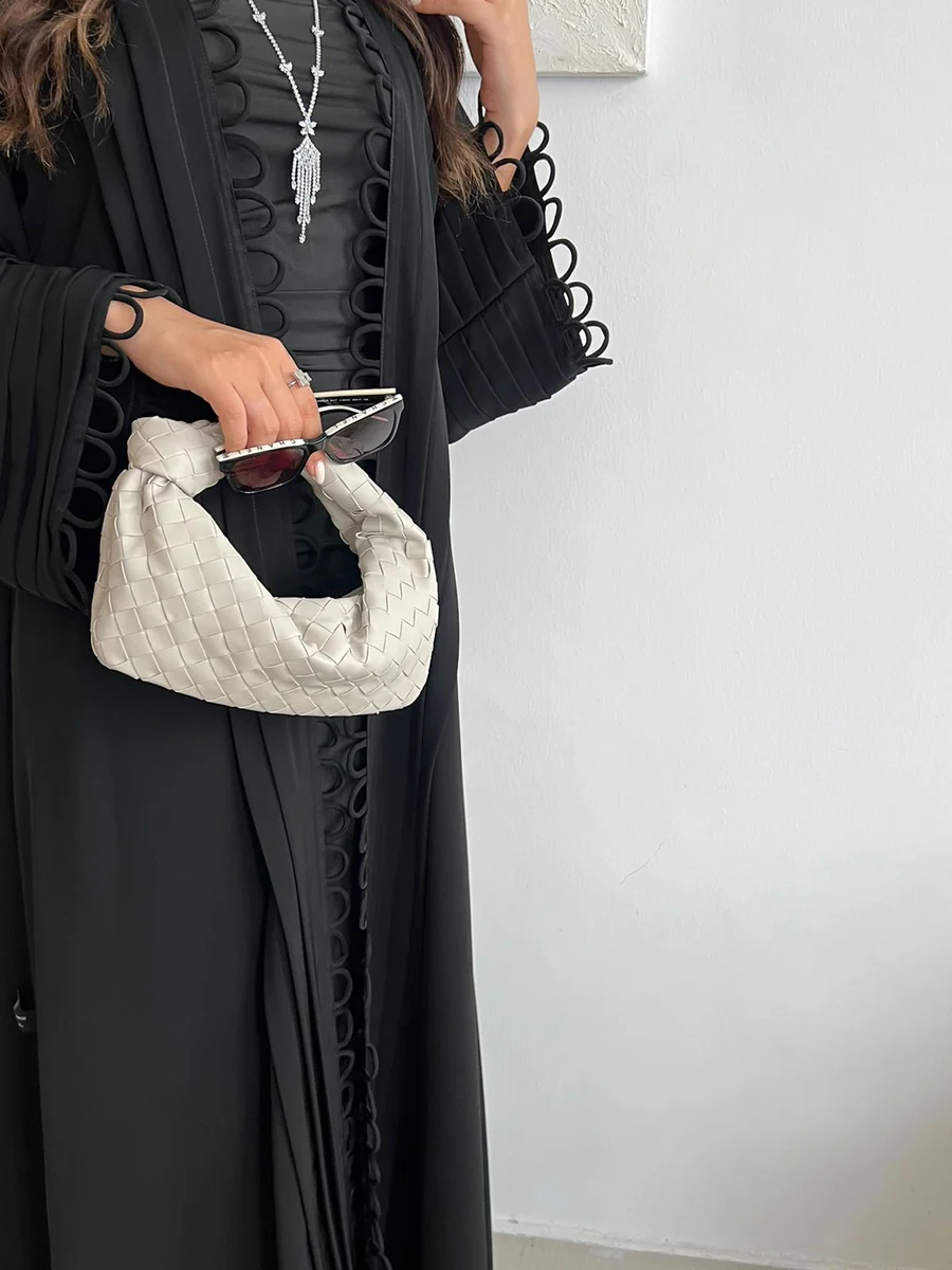 Teen Intrecciato Bag Off White