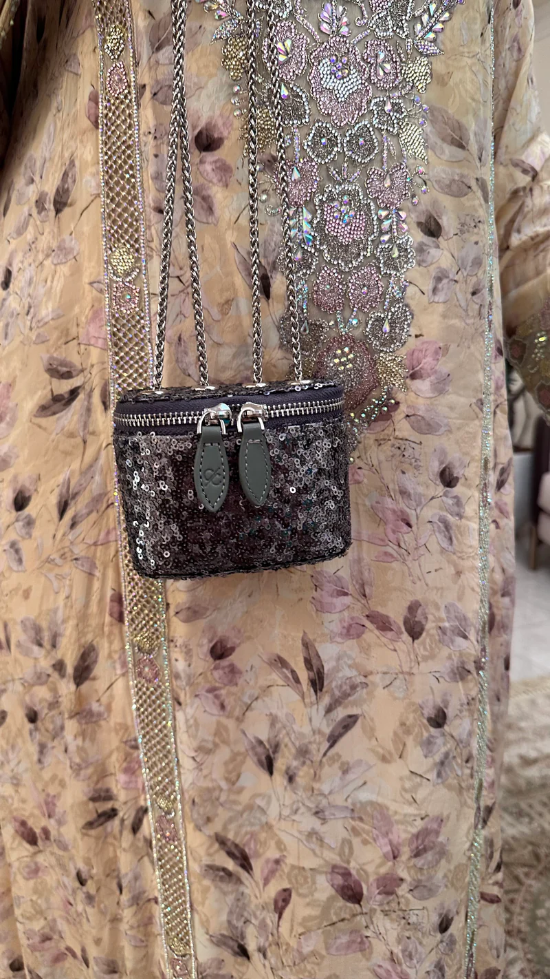 Clr Grey Mini Bag – Clear Luxury Handbag