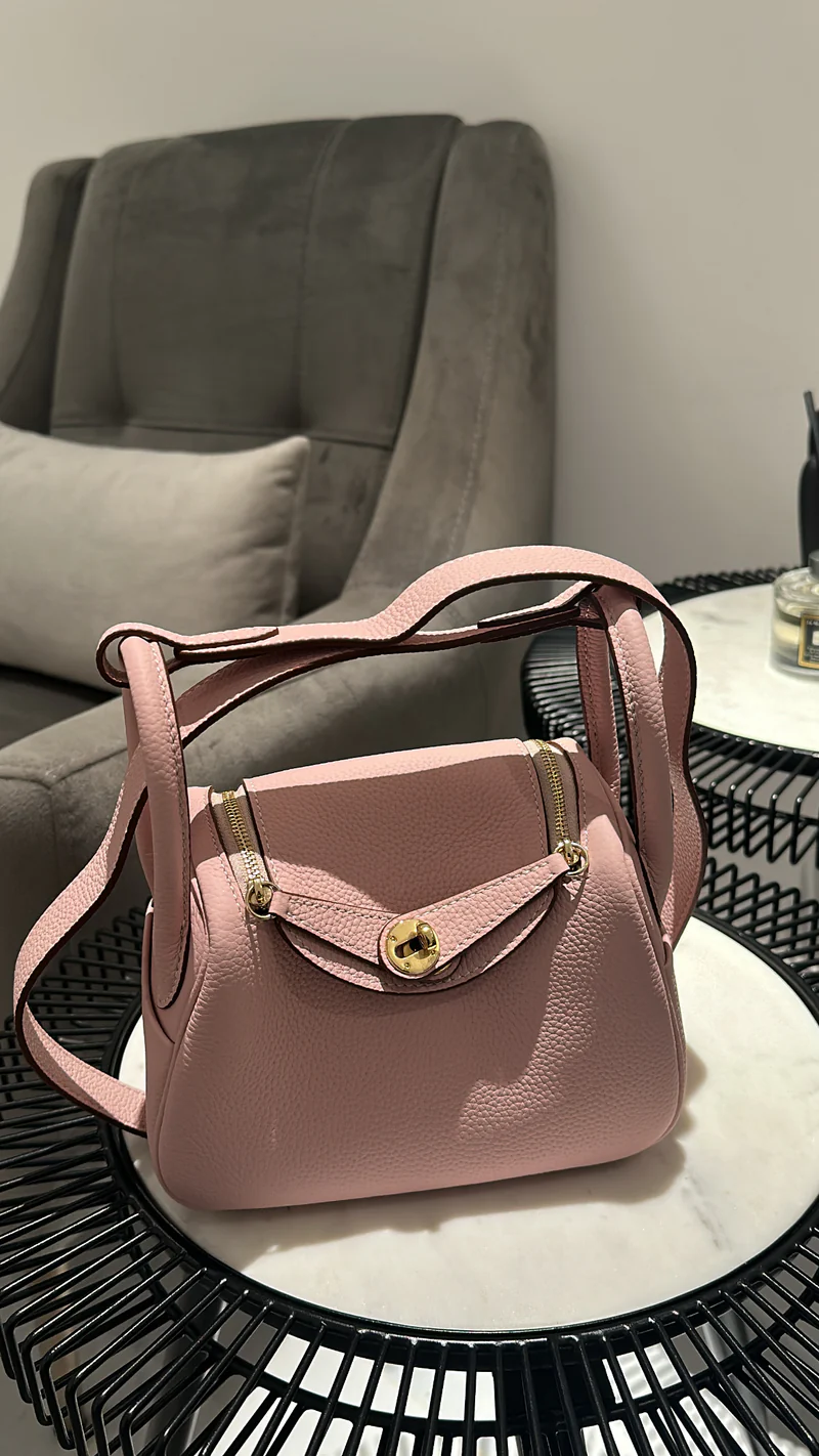 Hermes Lindy Bag - Baby Pink