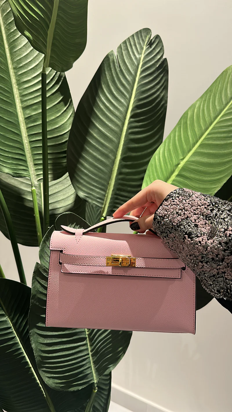 Pink Crossbody Bag 23cm