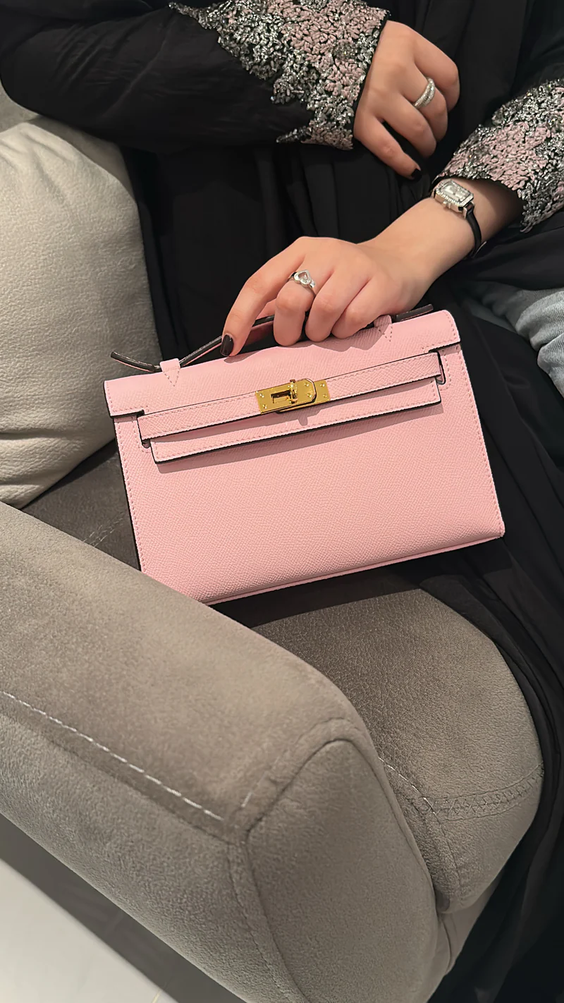 Pink Crossbody Bag 23cm