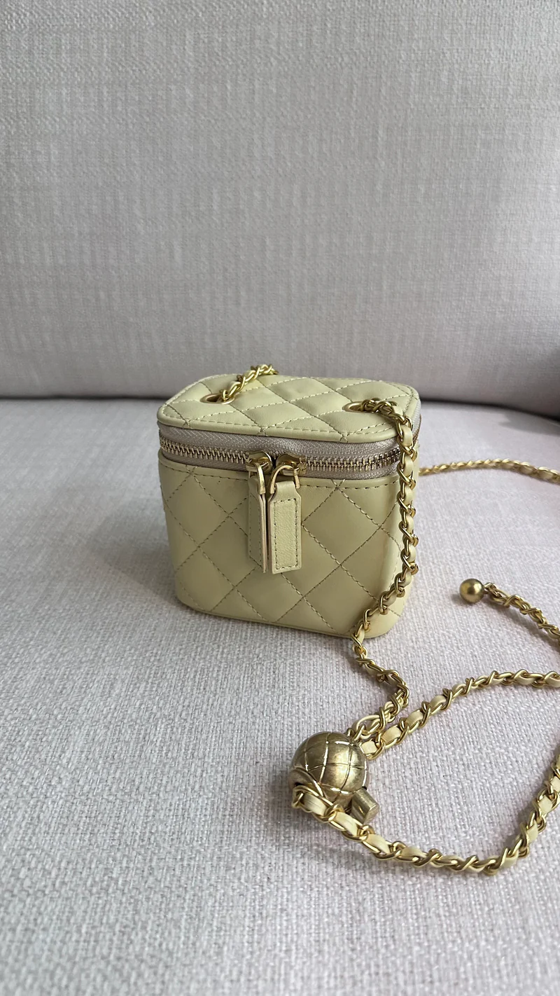 Micro Yellow Bag – Luxury Mini Handbag UAE