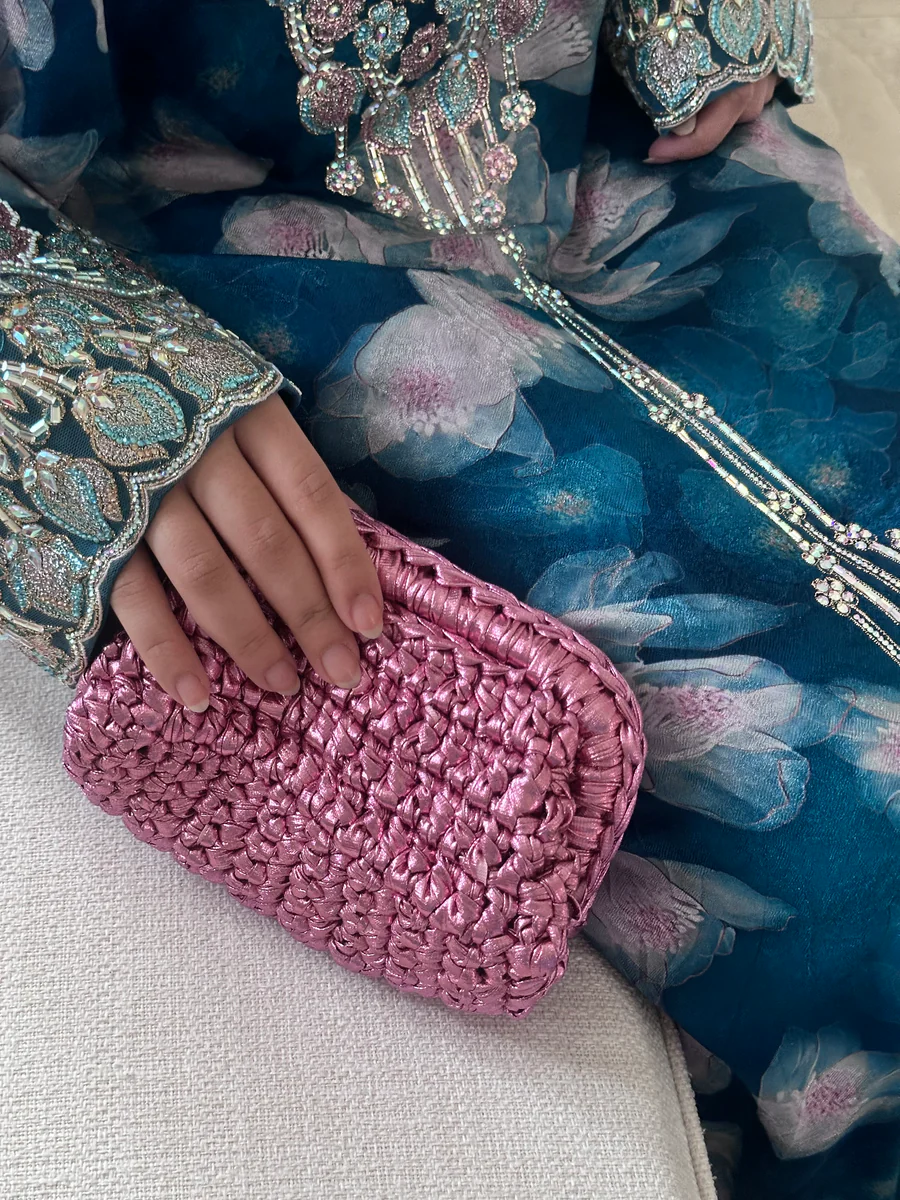Pink Mini Pouch – Luxury Evening Bag UAE