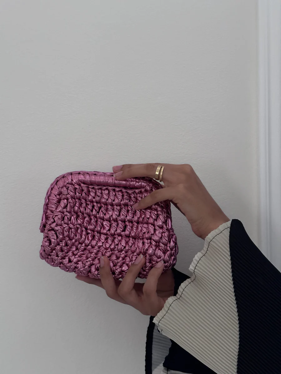 Pink Mini Pouch – Luxury Evening Bag UAE
