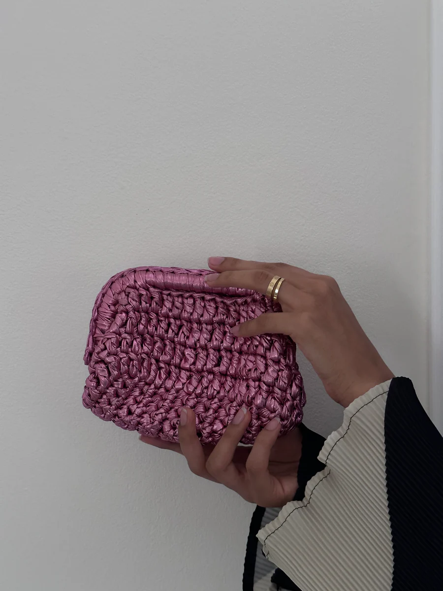Pink Mini Pouch – Luxury Evening Bag UAE