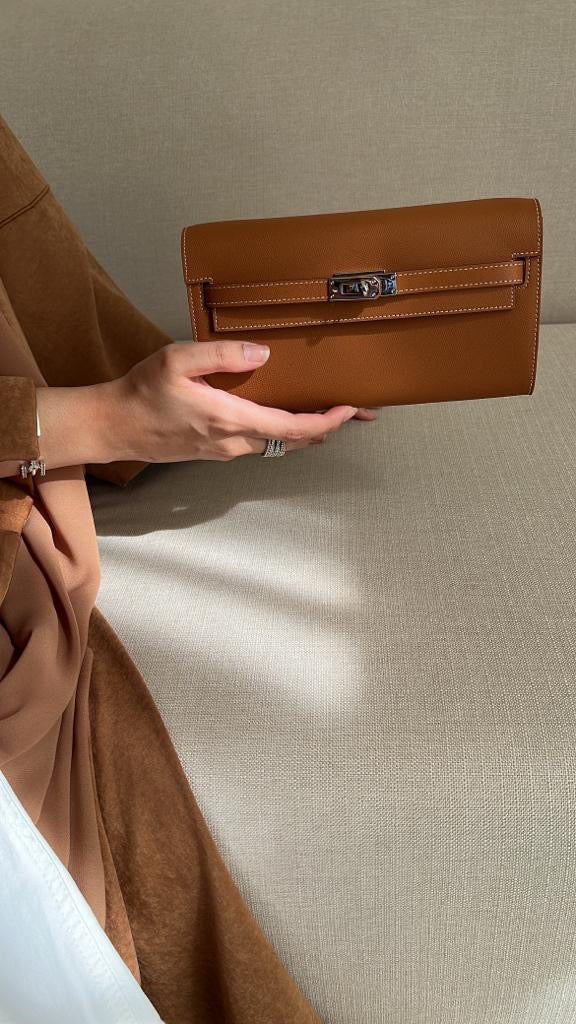 Brown Clutch Bag – Luxury Crossbody Handbag