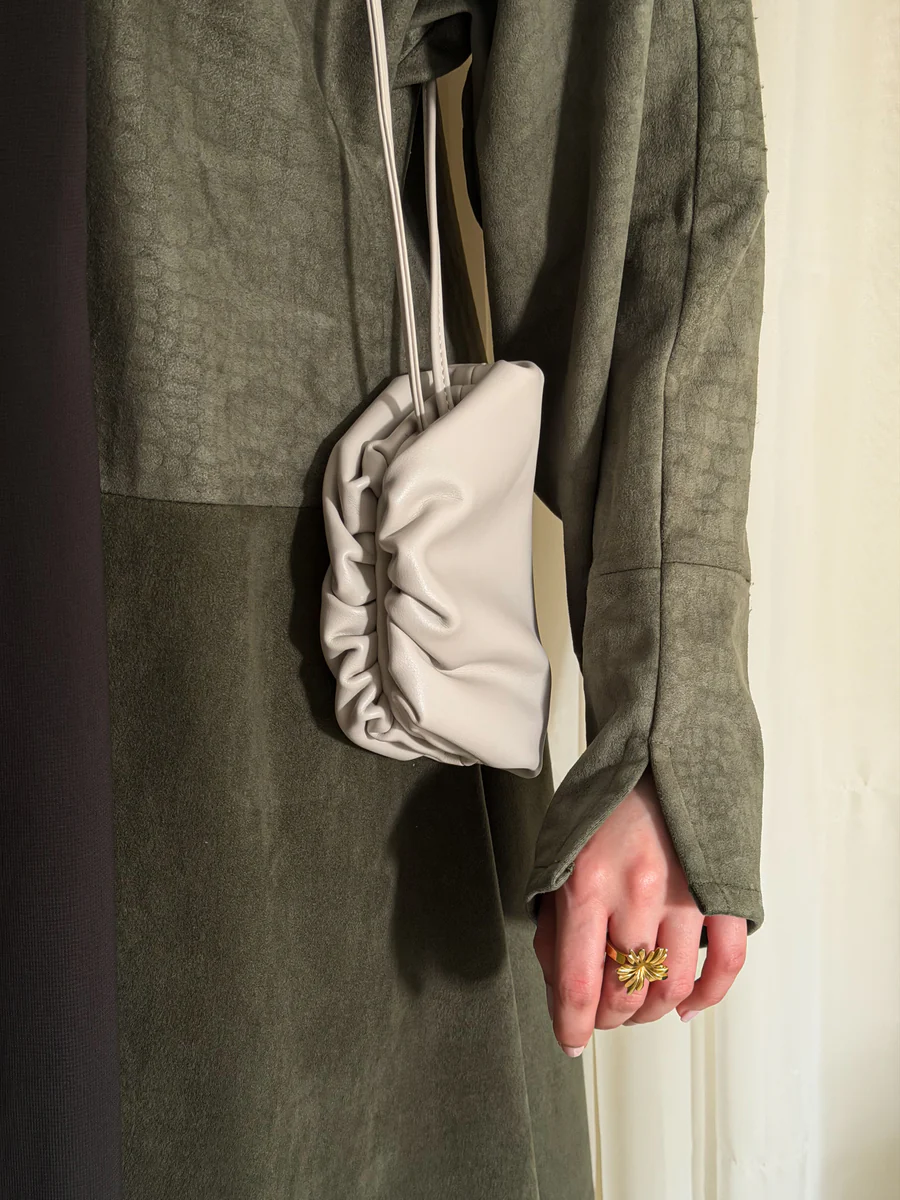 Micro bags OFF White