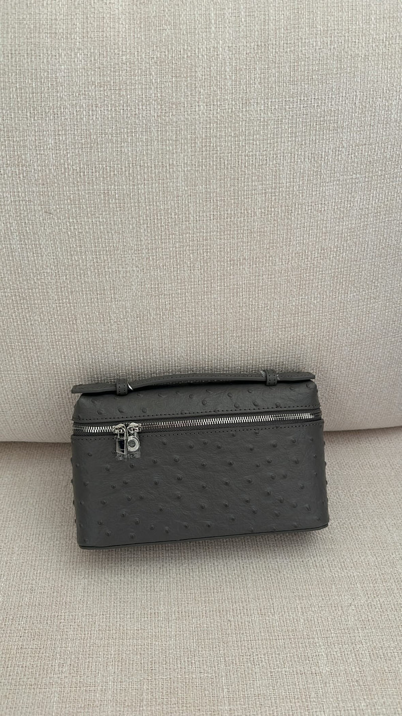 Ostrich Bag - Grey