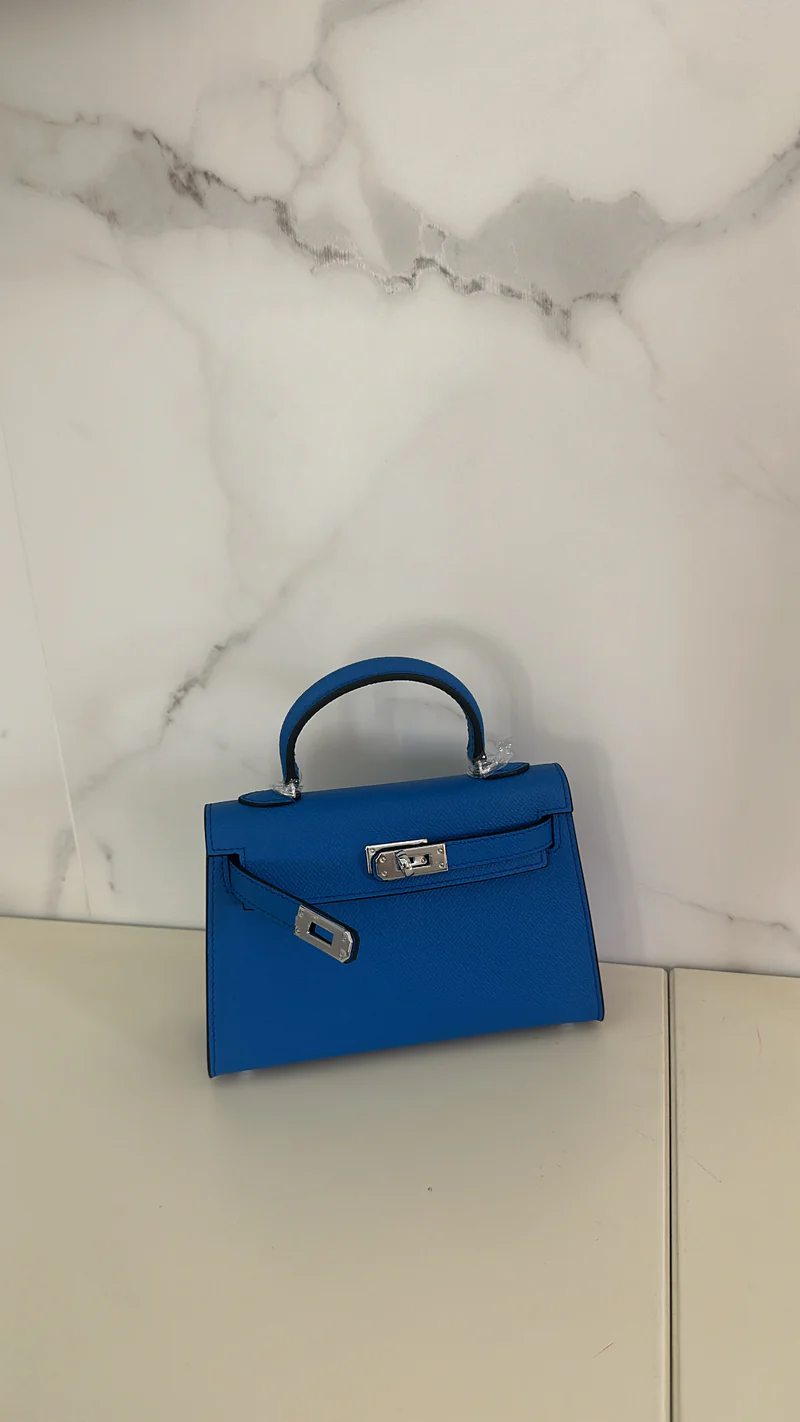 Hermes Mini Bag - Dark Blue