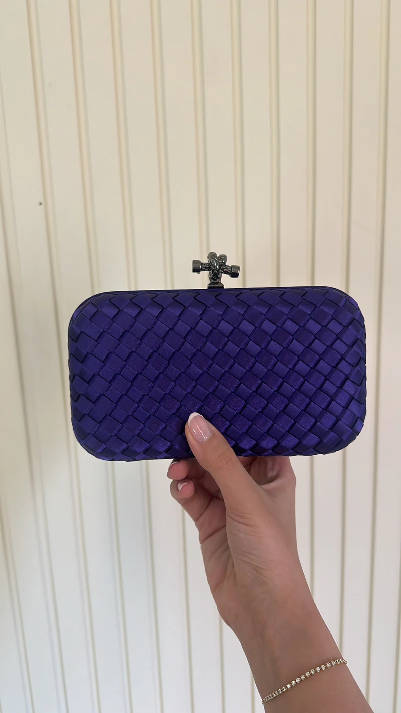 Dark Purple Clutch