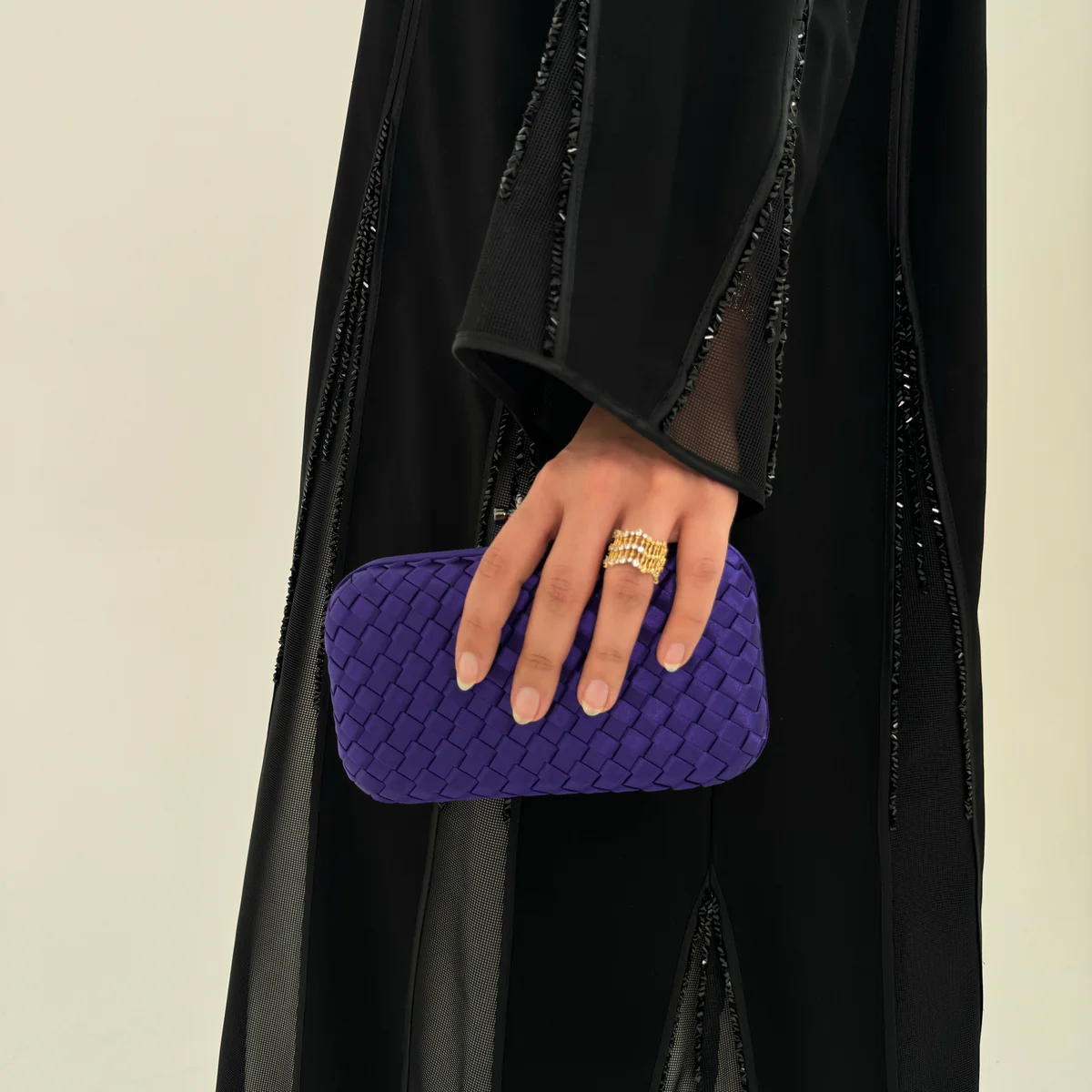 Dark Purple Clutch