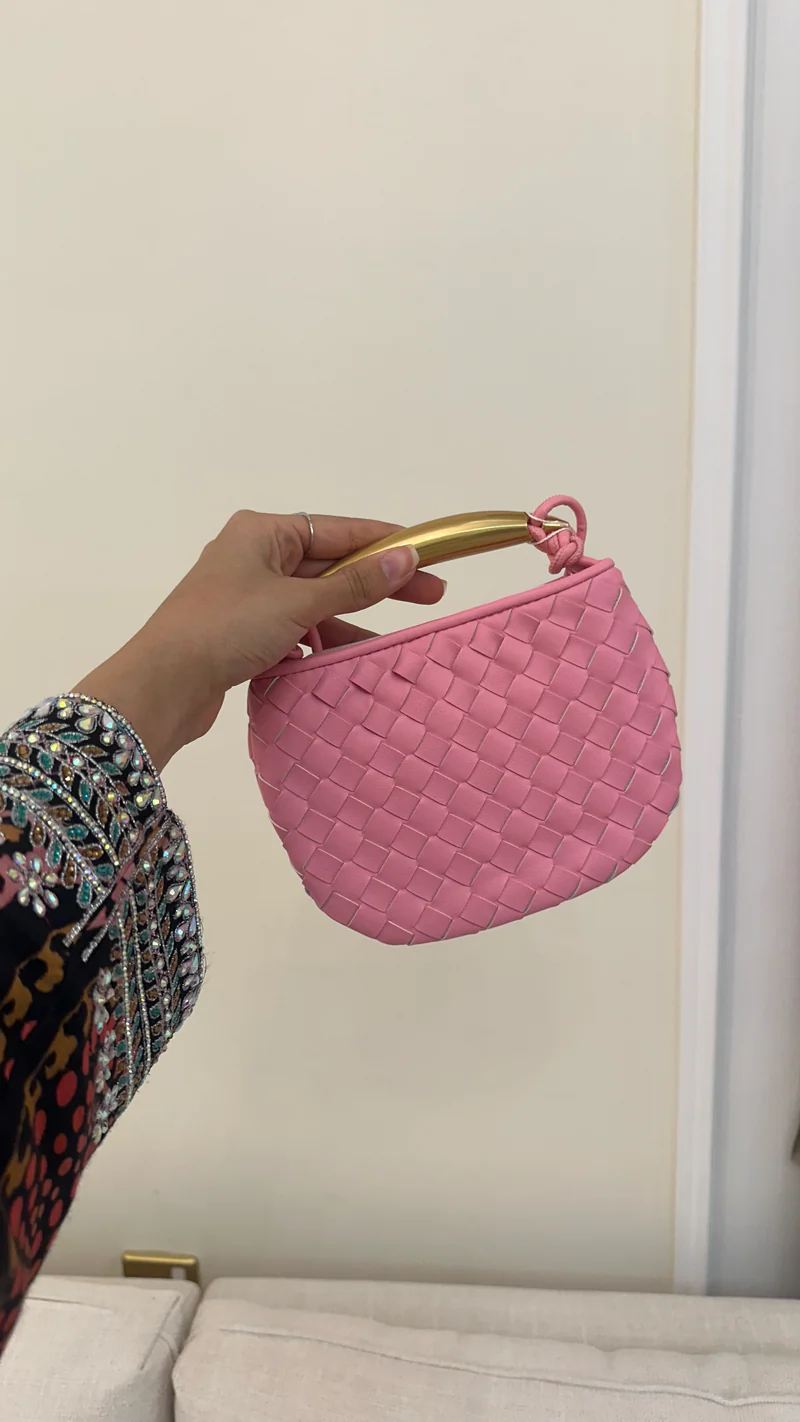 Bottega Sardine Mini Bag - Pink