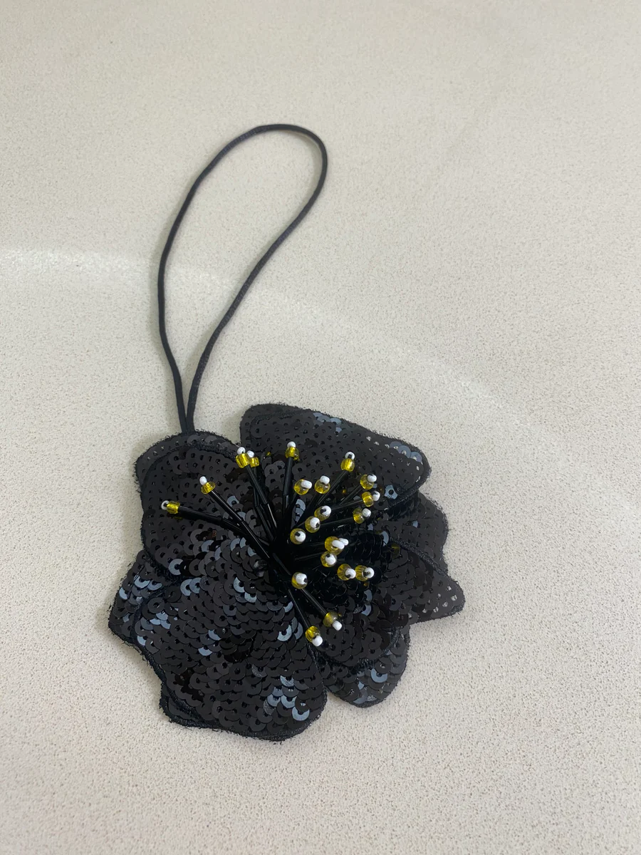 Floral Bag Charm