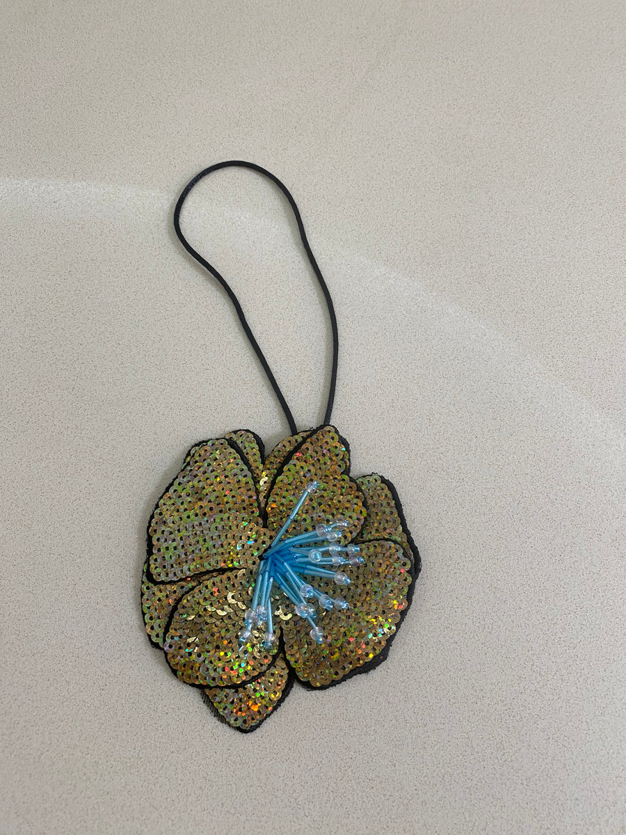 Floral Bag Charm