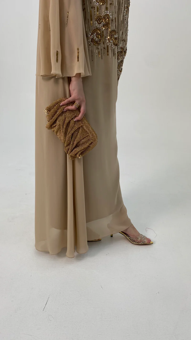 Sparkle Beige Bag