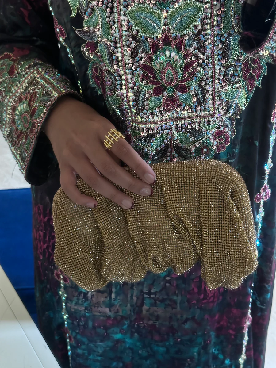 Sparkle Beige Bag