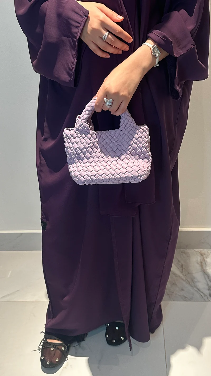 Lilac Woven Bag