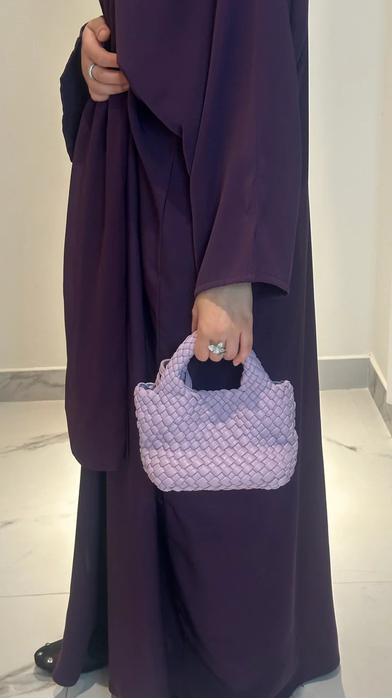 Lilac Woven Bag