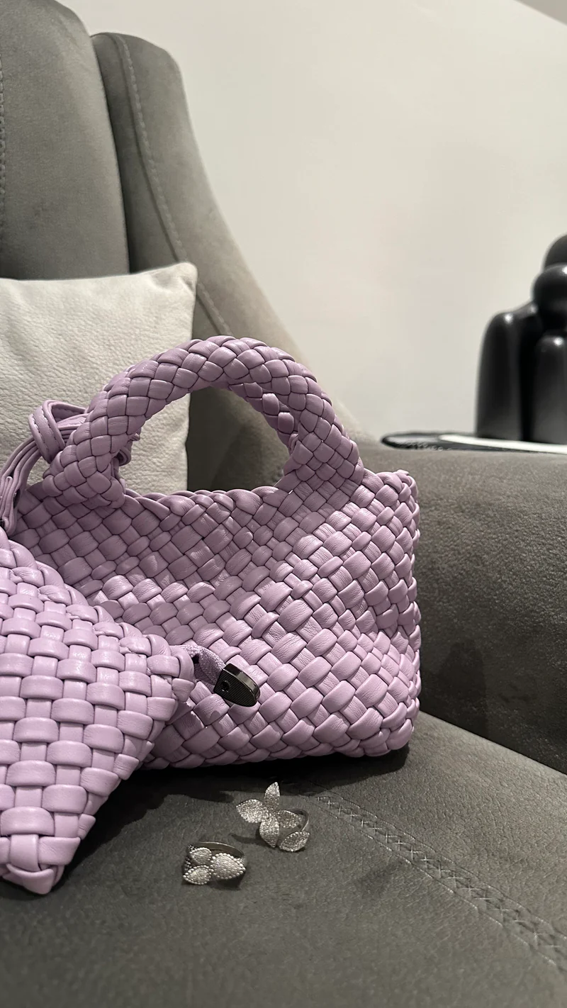 Lilac Woven Bag