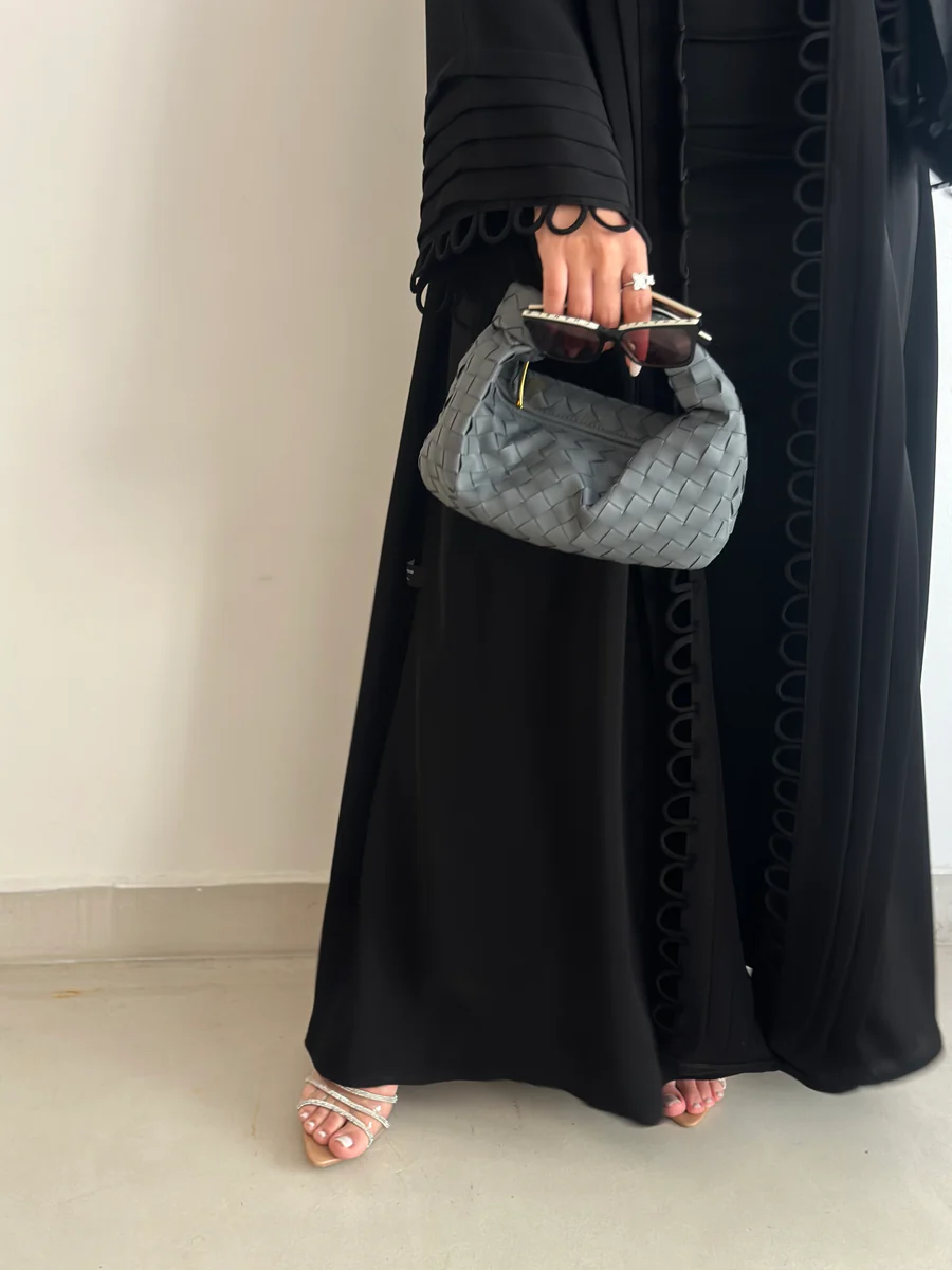 Teen Intrecciato Bag Grey