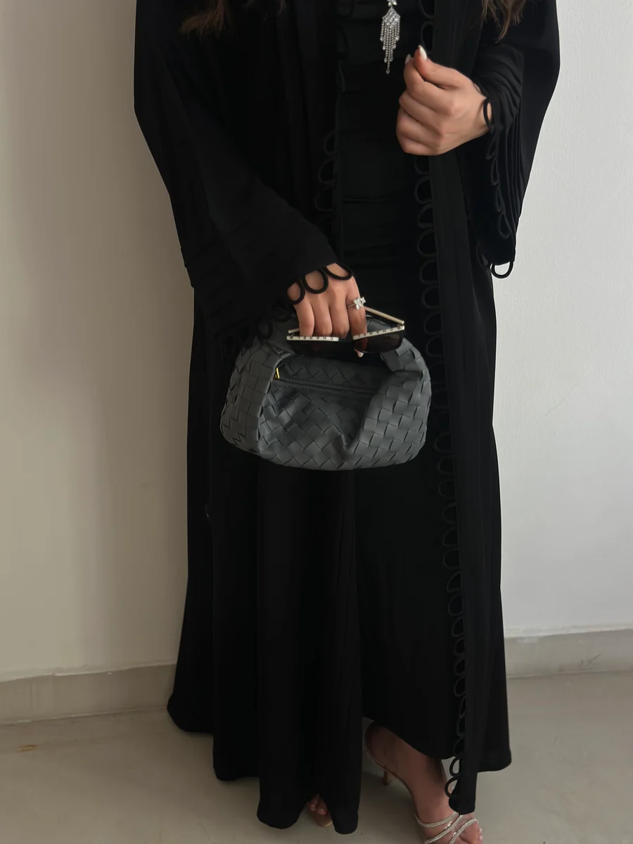 Teen Intrecciato Bag Grey