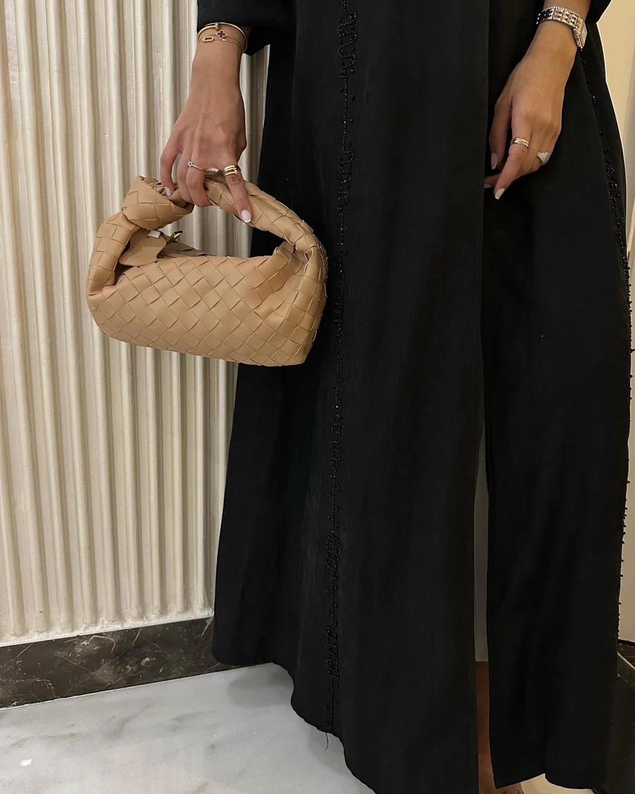 Teen Intrecciato Bag Beige