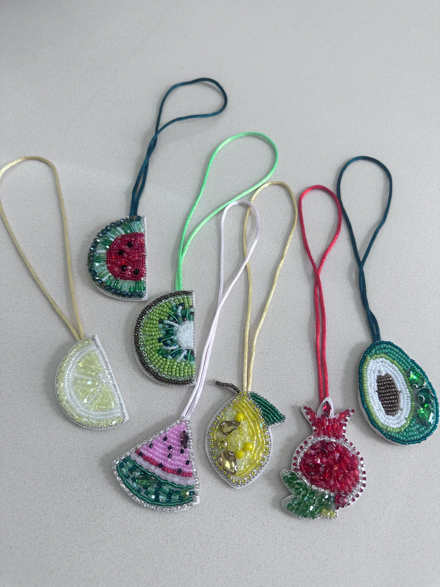 Fruit Bag Charm – Colorful Handbag & Car Charm UAE