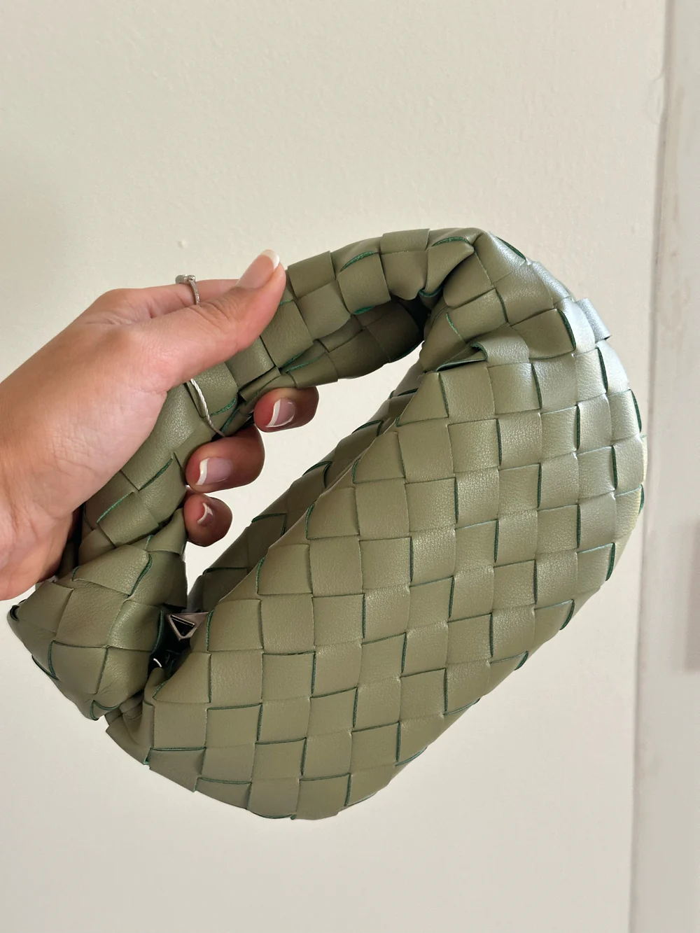 Micro Green Handle Bag | Luxury Mini Bag UAE – Clear UAE