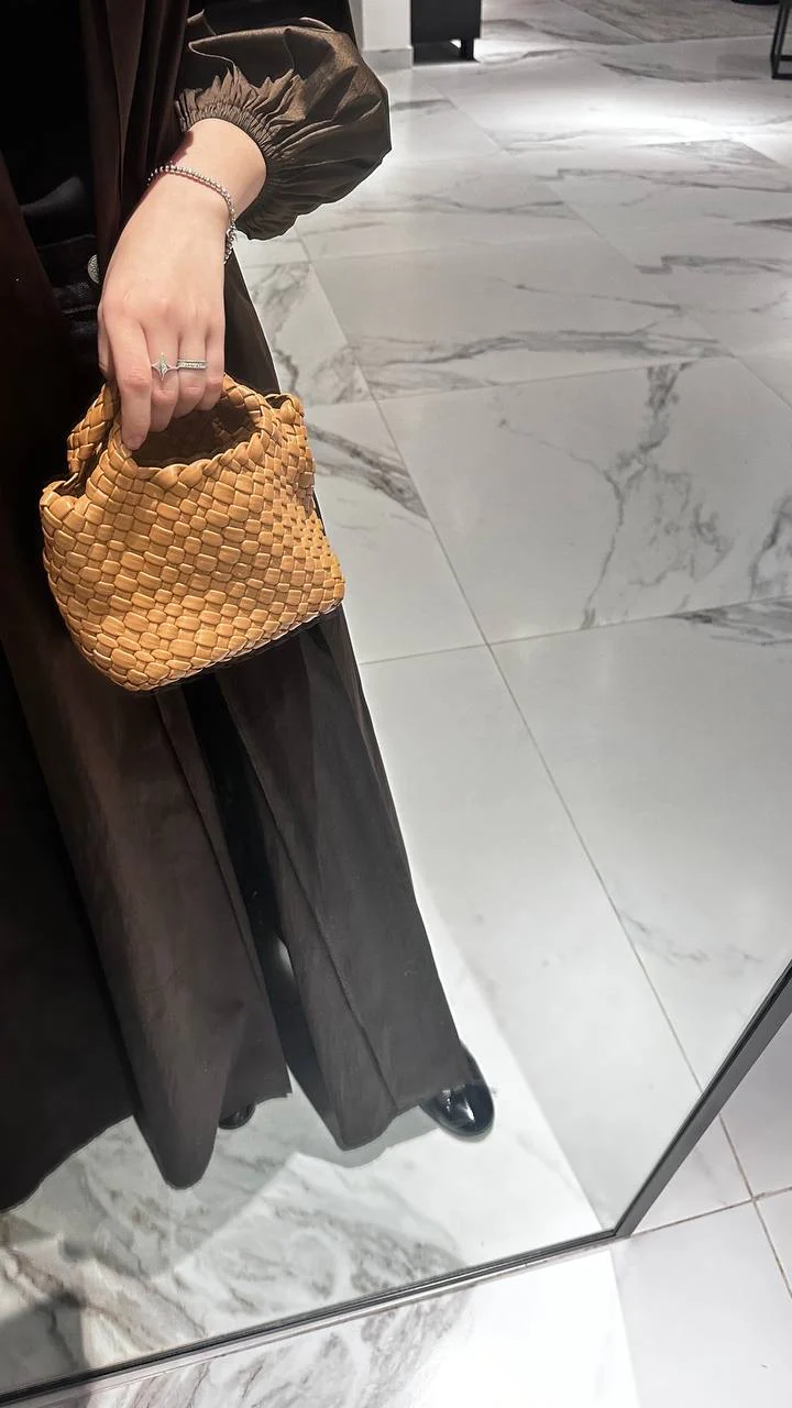 Brown Vegan Leather Bag